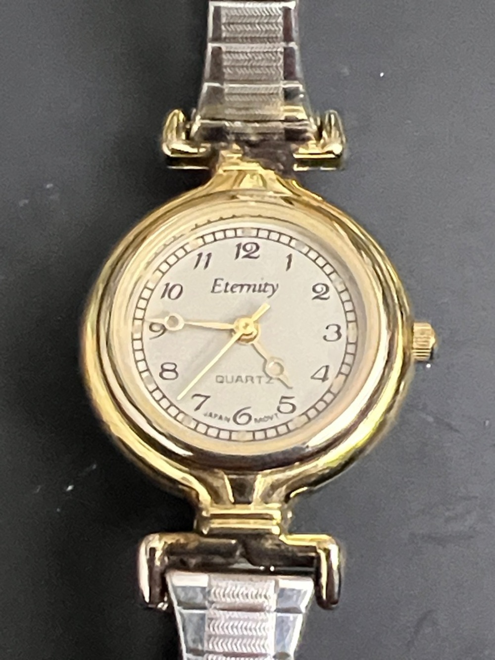 Eternity Two-Tone Women's Quartz Watch - Gold and Silver